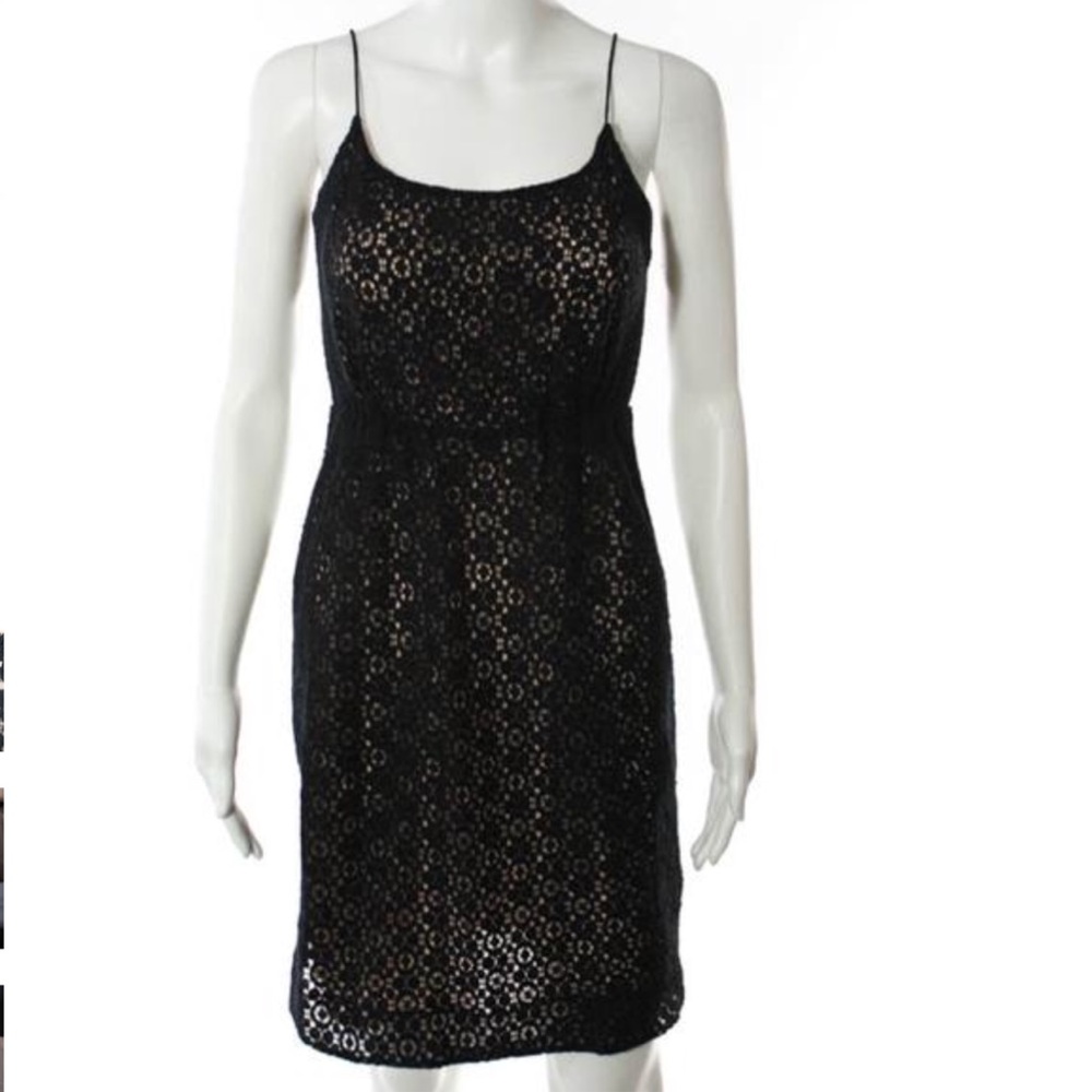 JCrew Black Lace Dress